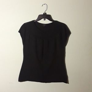 FINAL PRICE! GNW black cap sleeve blouse